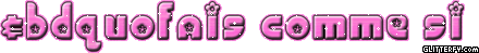 Glitter Words